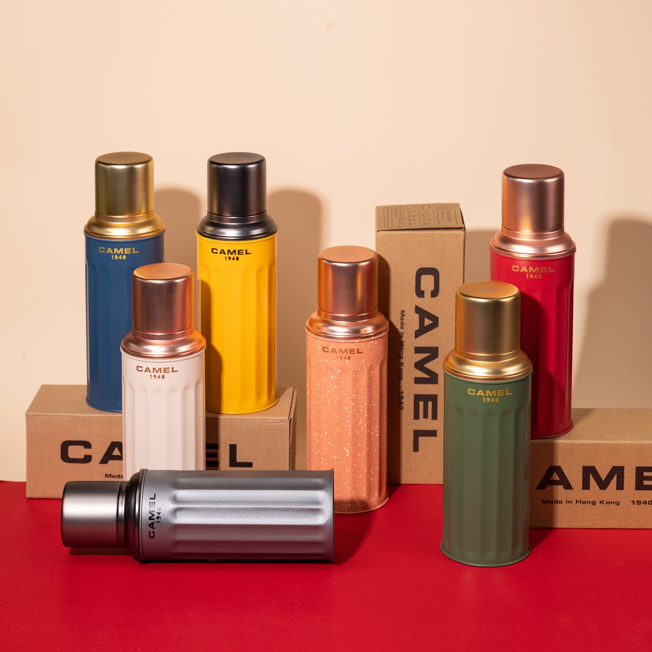 本地經典品牌「駱駝牌」的真空保溫瓶