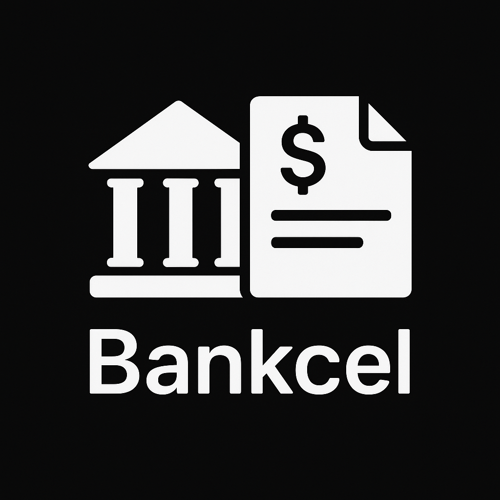 Bankcel bank statement reconciliation system
